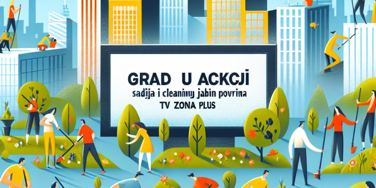 Grad u akciji: Sadnja i čišćenje javnih površina – TV ZONA PLUS