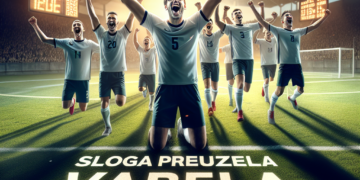 Sloga preuzela vrh tabele!