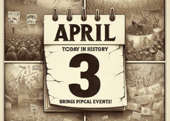 Danas u istoriji: 3. april donosi prelomne događaje!