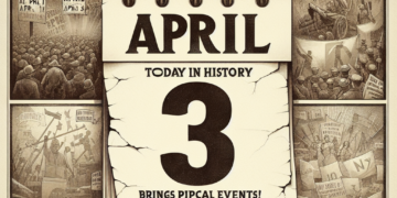 Danas u istoriji: 3. april donosi prelomne događaje!