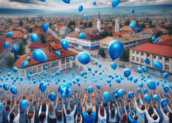 Plavi baloni u Sremskoj Mitrovici: Udruženje ‘Moj svet’ obeležilo Svetski dan autizma
