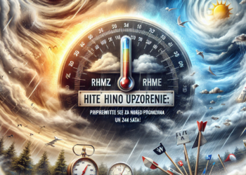 RHMZ izdao hitno upozorenje: Pripremite se za neočekivane promene u naredna 24 sata!