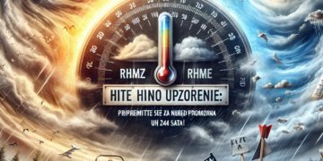 RHMZ izdao hitno upozorenje: Pripremite se za neočekivane promene u naredna 24 sata!