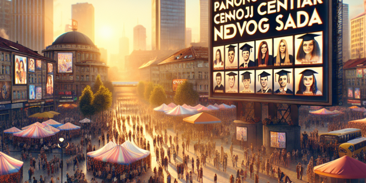 Maturski panoi ponovo osvajaju centar Novog Sada