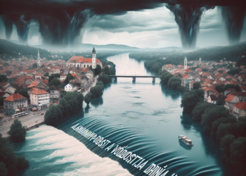 Alarmantni porast vodostaja Drine u Zvorniku: Moguće poplave na vidiku