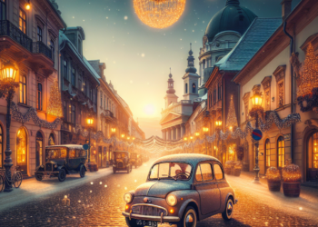 Fića blista na ulicama Novog Sada: Praznična čarolija u starom automobilu!