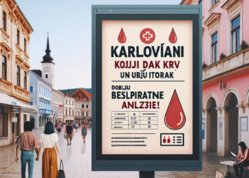 Karlovčani koji daju krv u utorak dobijaju besplatne analize!