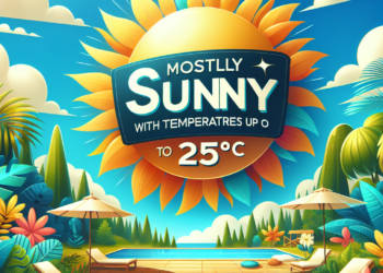 Pretežno sunčano sa temperaturama do 25 stepeni!