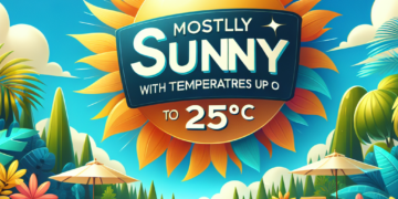 Pretežno sunčano sa temperaturama do 25 stepeni!