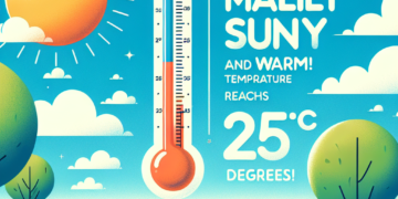 Danas pretežno sunčano i toplo: temperatura dostiže 25 stepeni!