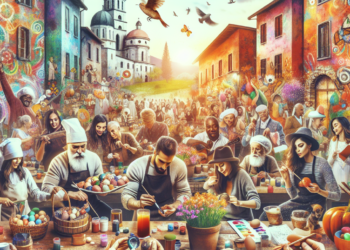 Vaskršnja Radionica Šaranja Jaja Oživela Tršić: Tradicija i Kreativnost na Okupu