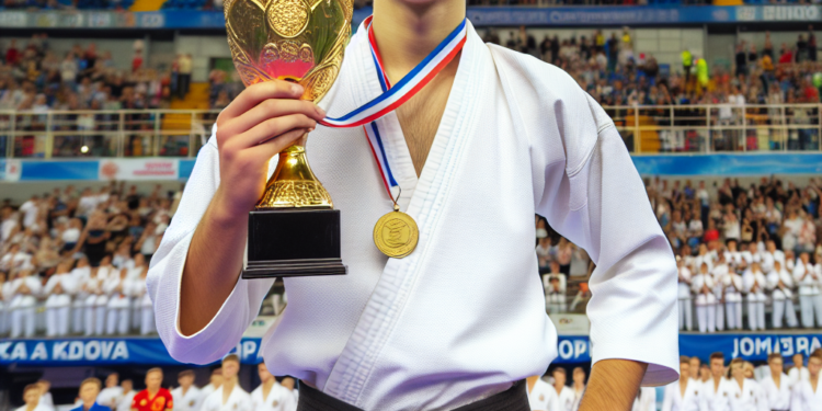 Junior karatista iz Šumadije osvojio zlatnu medalju na prvenstvu!