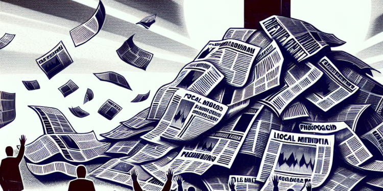 Vlast preuzima kontrolu: Tabloidi dominiraju lokalnim medijima, šireći propagandu