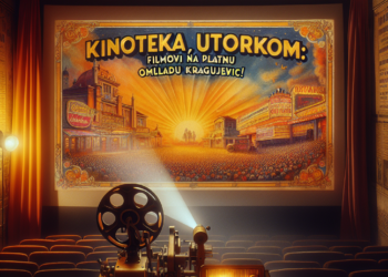 Kinoteka utorkom: Filmovi na platnu u Domu omladine Kragujevac!