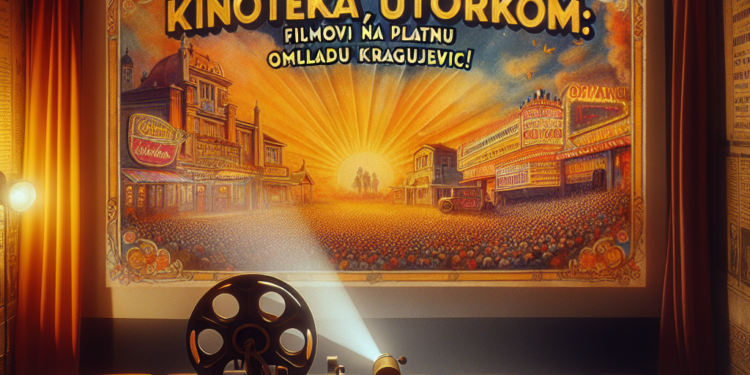 Kinoteka utorkom: Filmovi na platnu u Domu omladine Kragujevac!