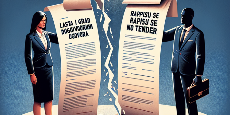 Lasta i Grad dogovorili sporazumni raskid ugovora, raspisuje se novi tender