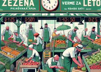 Zelena pijaca ‘Lipa’ prilagođava radno vreme za leto: Novi radni sati!