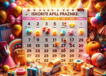 „Iskoristite aprilske praznike: Od četiri dana do devet dana odmora!“