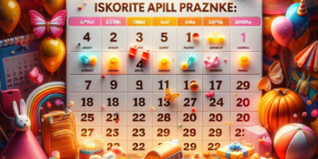 „Iskoristite aprilske praznike: Od četiri dana do devet dana odmora!“