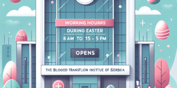 Institut za transfuziju krvi Srbije tokom Vaskrsa radi od 8 do 15 časova