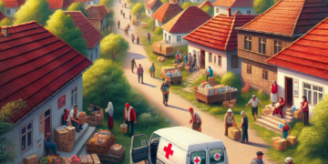 Nastavlja se podela paketa pomoći Crvenog krsta i Grada Užica u seoskim zajednicama
