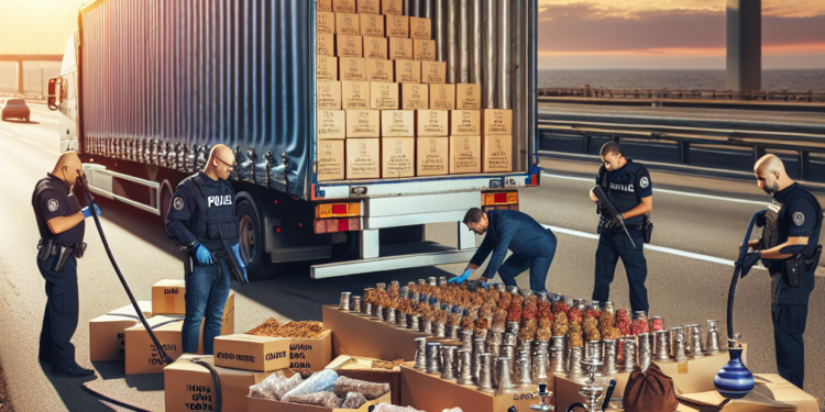 Policija zaplenila 3.000 kutija duvana za nargile, vozač uhapšen!