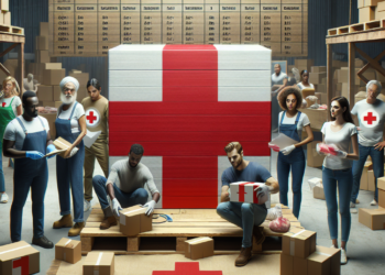 Crveni krst sutra deli humanitarne pakete u seoskim mesnim zajednicama prema rasporedu