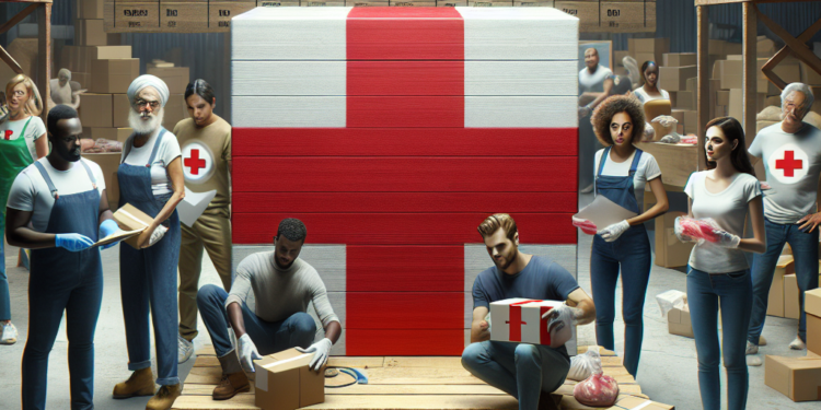 Crveni krst sutra deli humanitarne pakete u seoskim mesnim zajednicama prema rasporedu