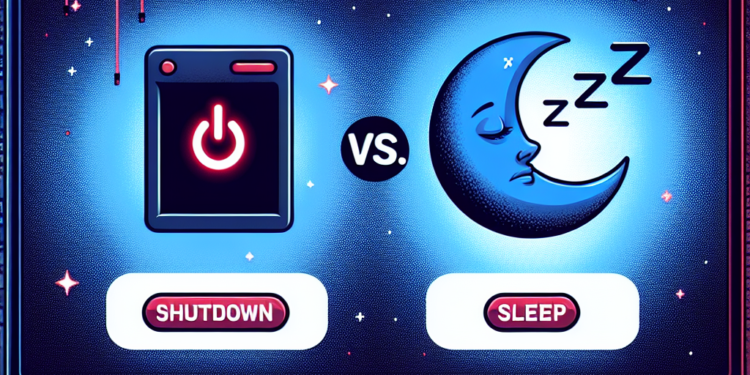 „Shutdown vs. Sleep: Koji režim je bolji za vaš računar?“