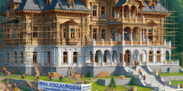 Završni radovi na repliki Vile Mihaila Milovanovića u Ribaševini u punom jeku