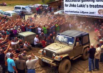 Humanitarna džipijada na Stavama uspešno prikuplja sredstva za lečenje Živka Lukića!