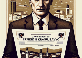 Dr Dragutin Radosavljević imenovan za poverenika stranke u Kragujevcu