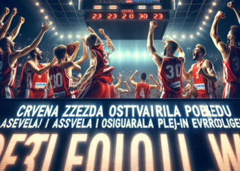 Crvena zvezda ostvarila pobedu protiv Asvela i osigurala plej-in Evrolige!