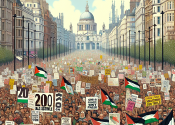 Više od 200 uhapšenih tokom protesta u Londonu u znak podrške Palestini