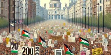 Više od 200 uhapšenih tokom protesta u Londonu u znak podrške Palestini