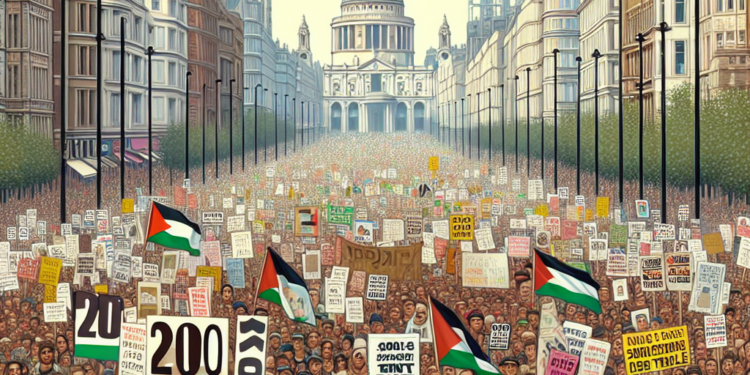 Više od 200 uhapšenih tokom protesta u Londonu u znak podrške Palestini