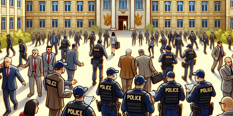 Policija pretražila Filozofski fakultet u Beogradu