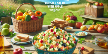 Uživajte u letnjem ukusu: Recept za rusku salatu s jabukom