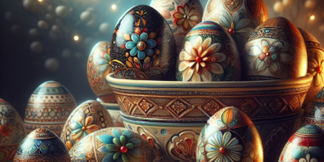 „Uskrsna Lepota: Dekorativna Jaja na Keramici Oživljavaju Tradiciju“