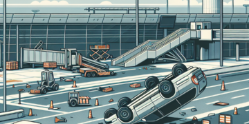Saobraćajna nesreća na Aerodromu: Vozilo prevrnuto na krov