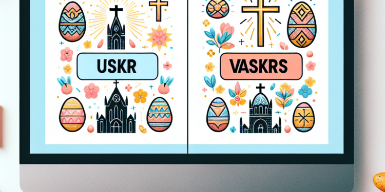 Uskrs ili Vaskrs: Koja terminologija prevladava?