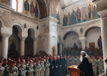 Američki vojnici KFOR-a kršteni u pravoslavlje u manastiru Draganac
