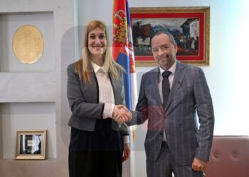 Državna sekretarka Jovanović i ambasador Angelov razgovarali o jačanju odnosa Srbije i Bugarske