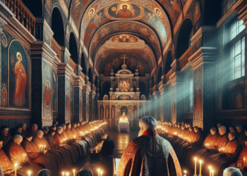 Patrijarh Porfirije predvodi liturgiju u manastiru Visoki Dečani