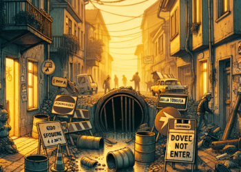 Žitelji Ulice Miloša Terzića šesti dan bez prolaza zbog polomljene šahte