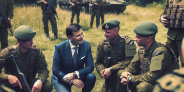 Ministar Gašić posetio pripadnike Vojske Srbije na terenu
