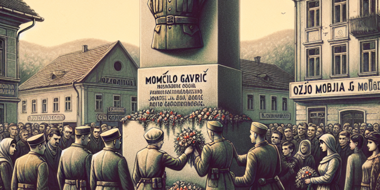 „Loznica odaje počast Momčilu Gavriću, najmlađem podnaredniku Velikog rata“